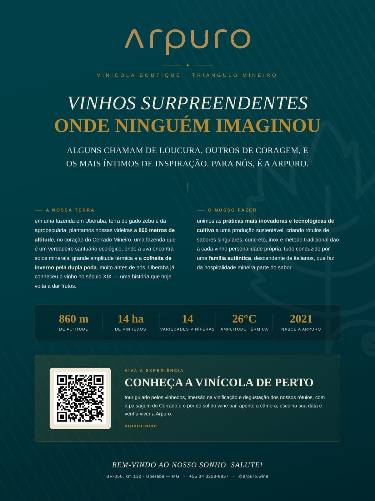 Arpuro — Vinhos surpreendentes onde ninguém imaginou